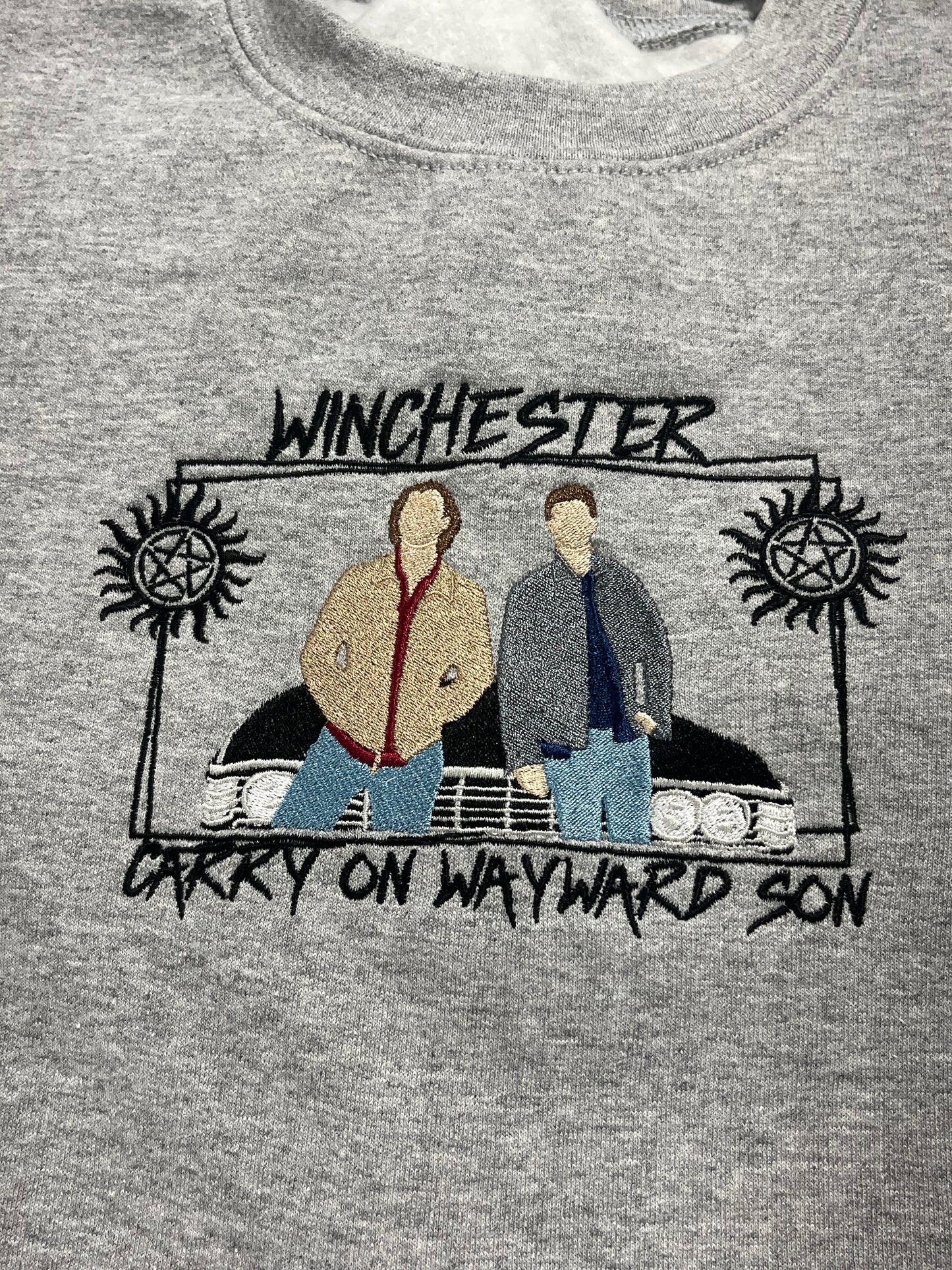 Winchester embroidered Crewneck
