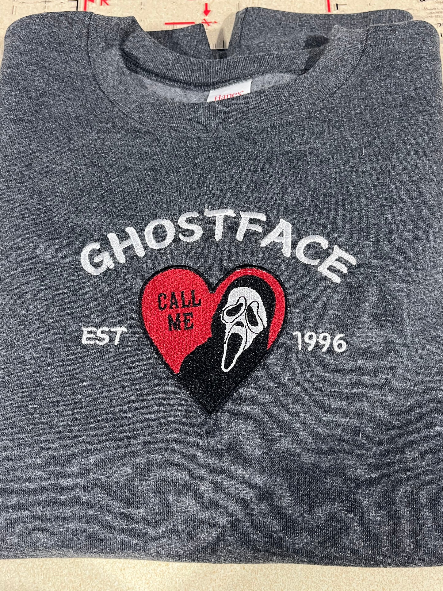 Ghostface Call me Crewneck
