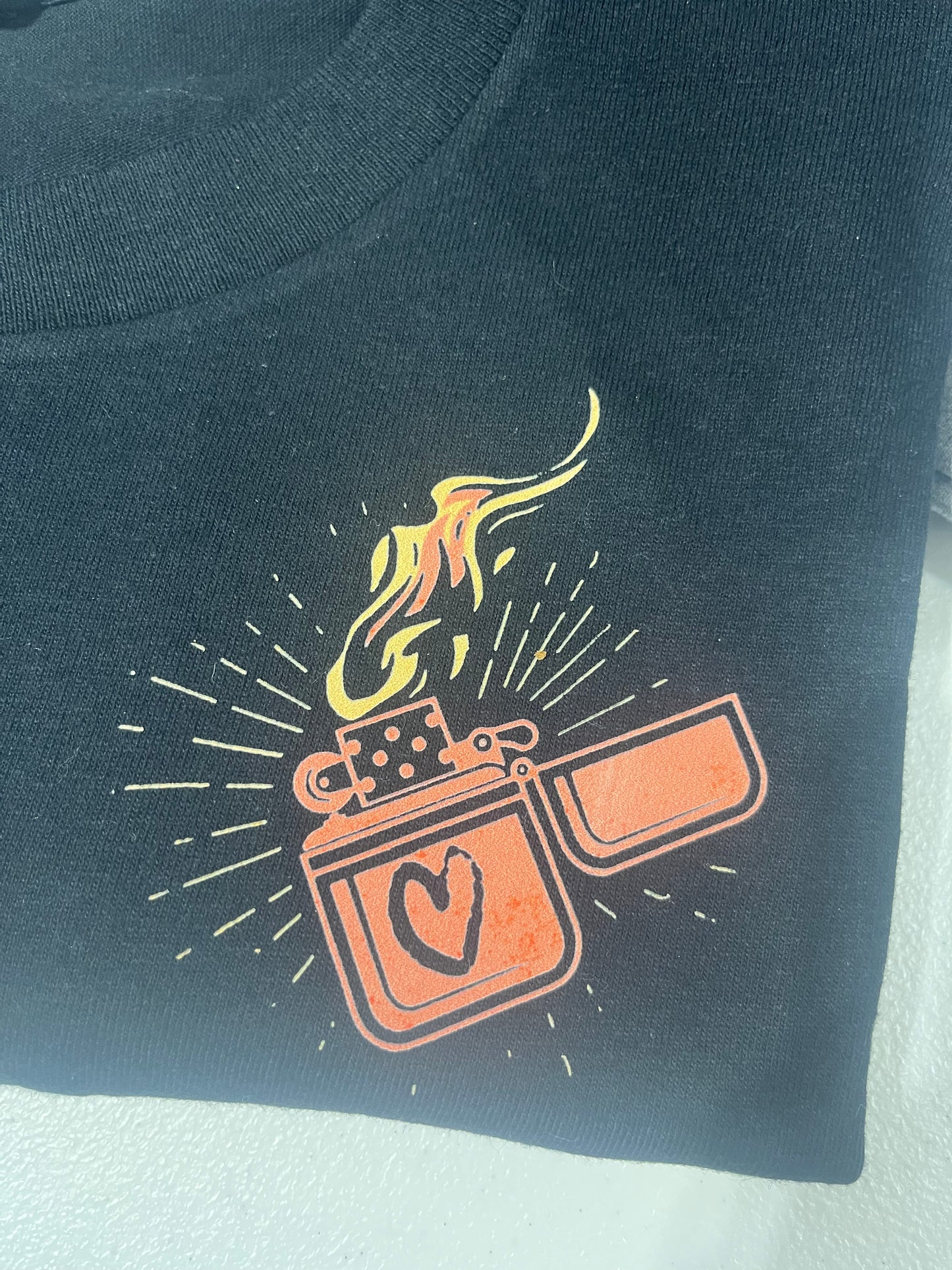 I said Burn it