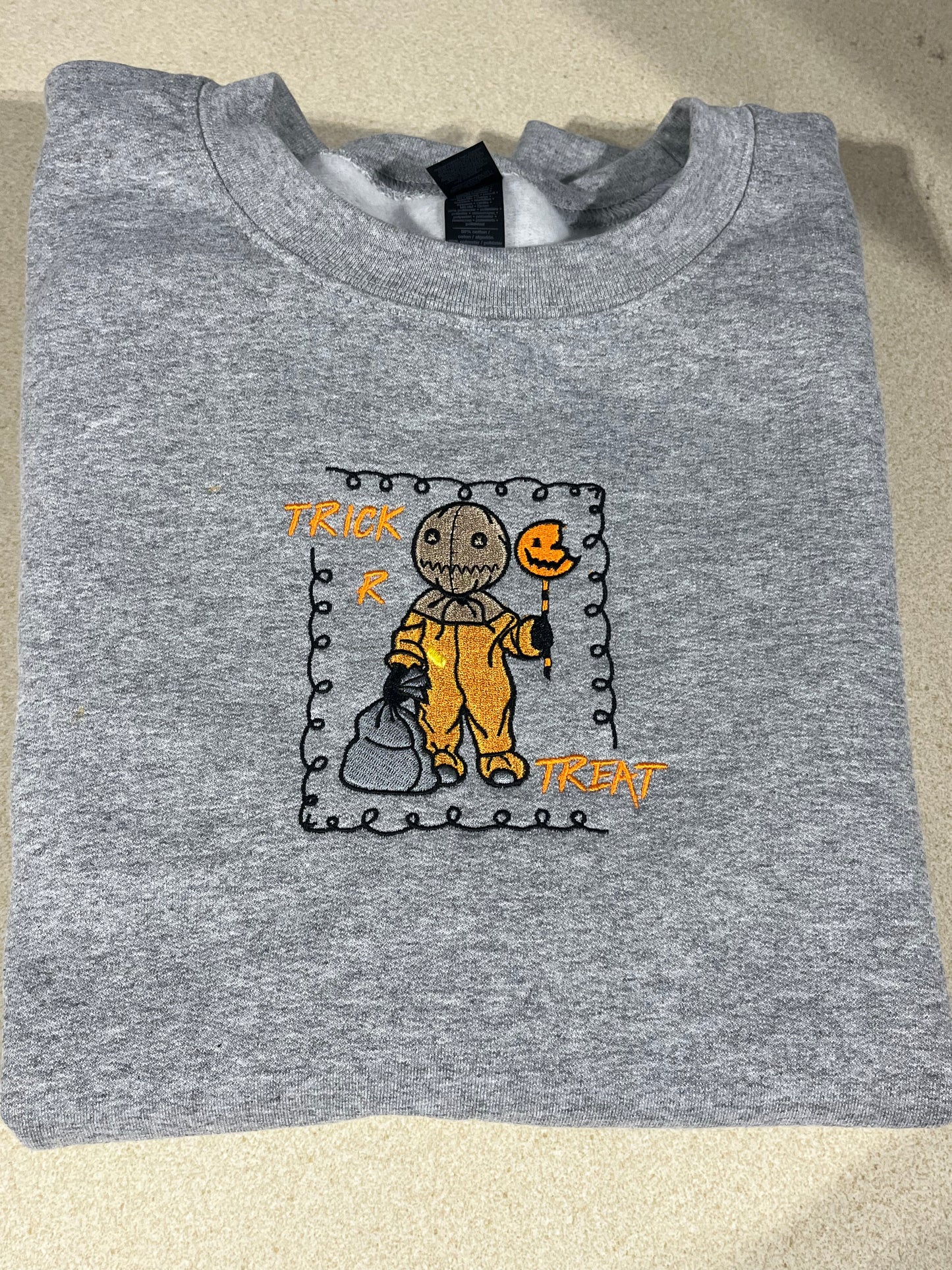 Trick R Treat Embroidered