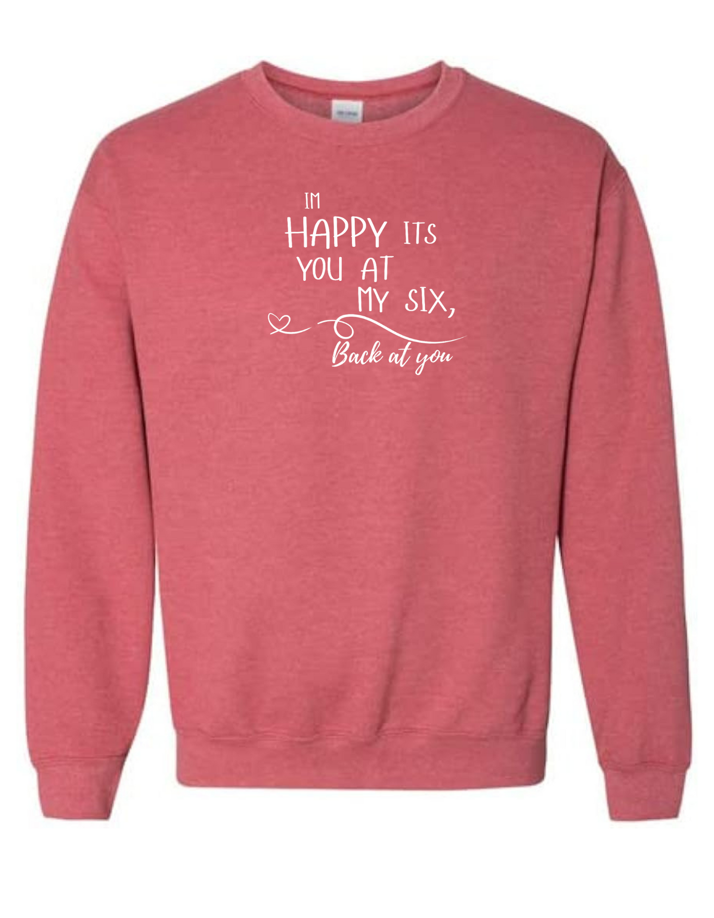At my Six Crewneck Embroidery