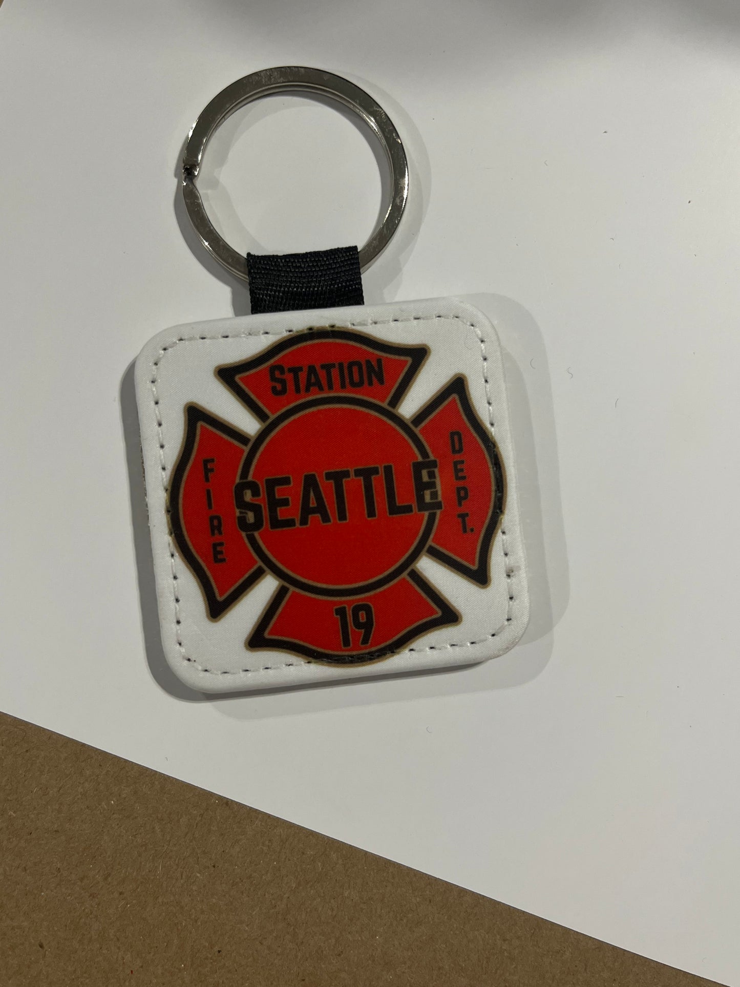 Station 19 keychain