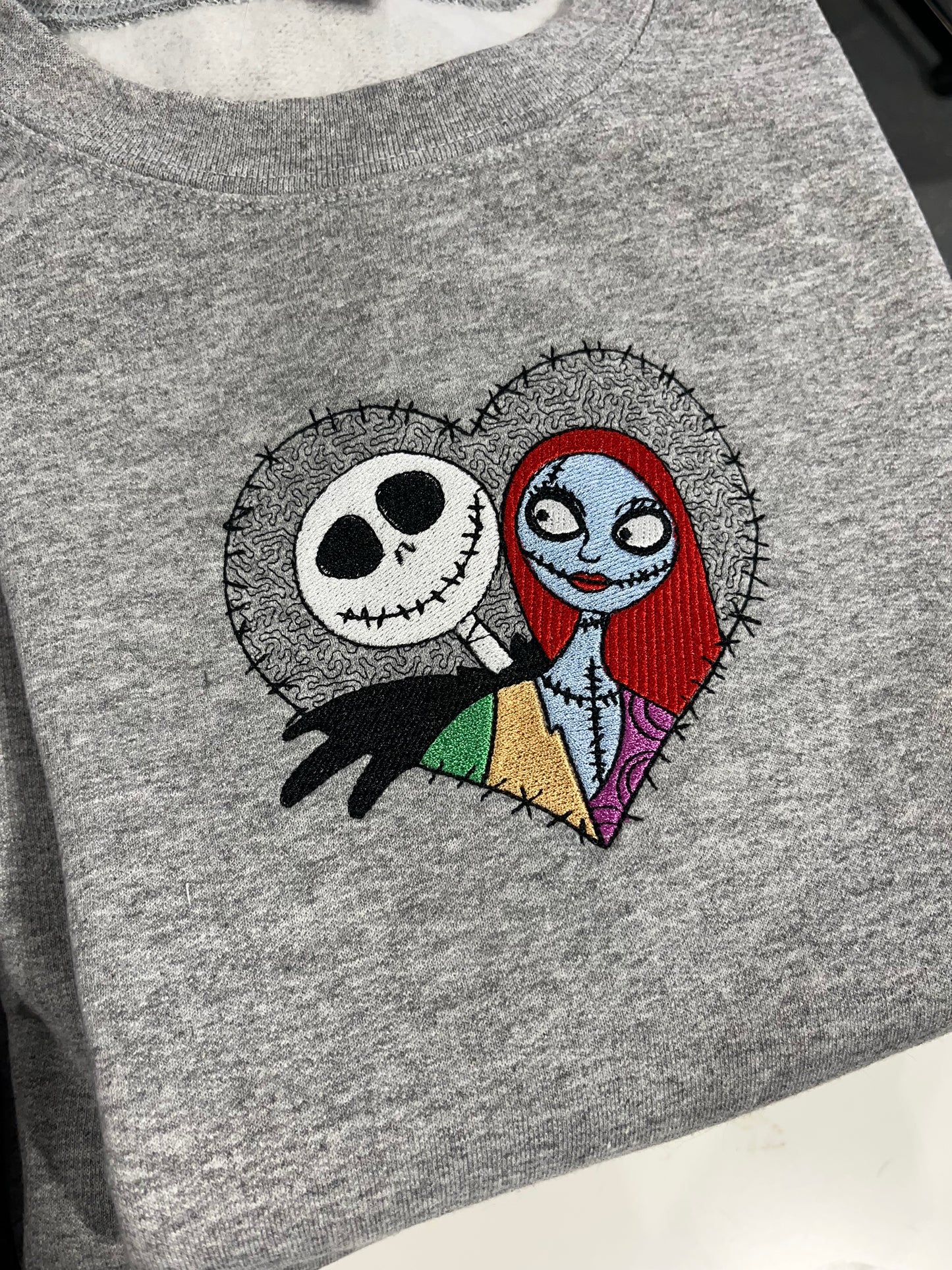 Jack and Sally Embroidered
