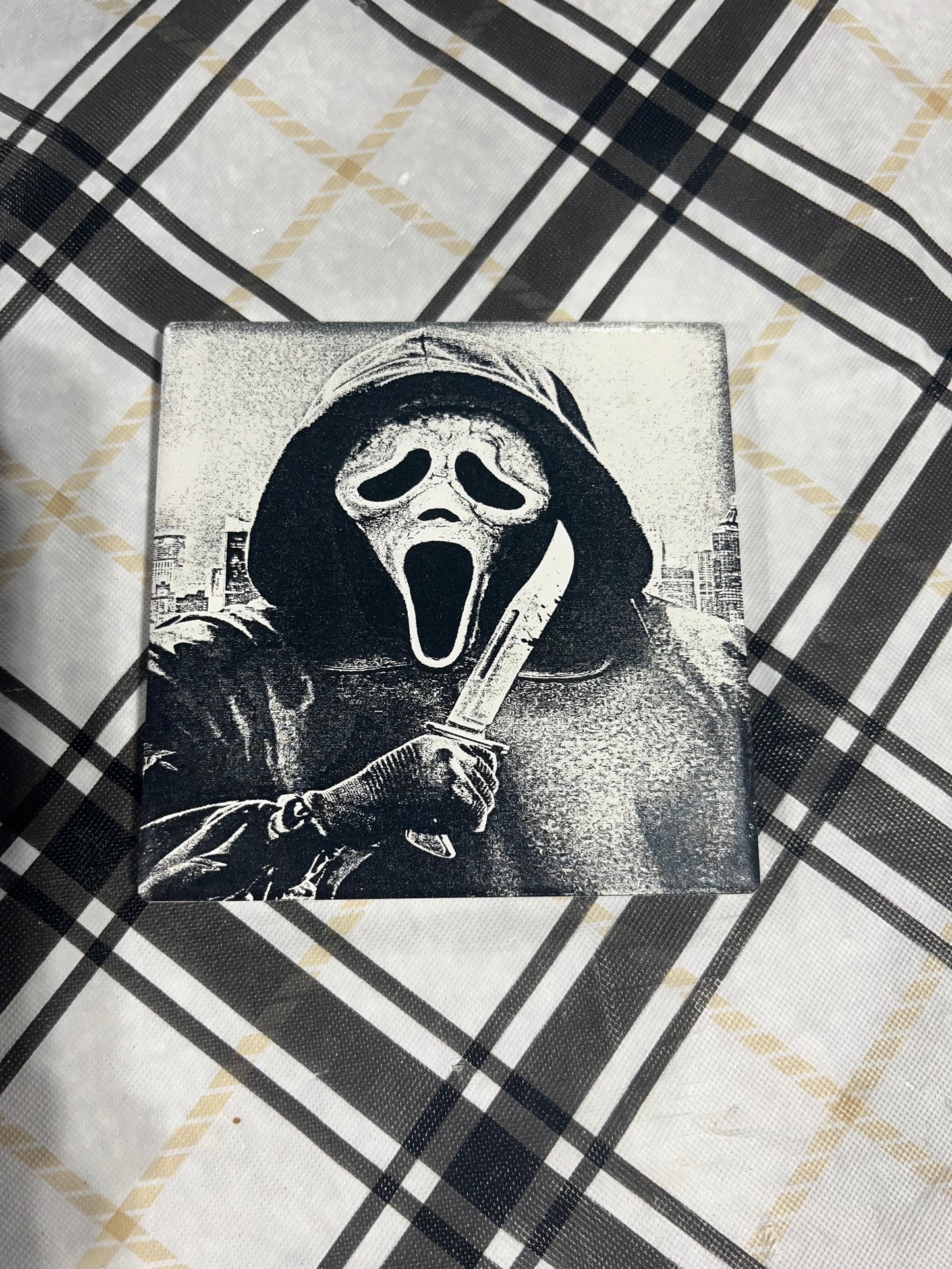 GhostFace tile Coaster