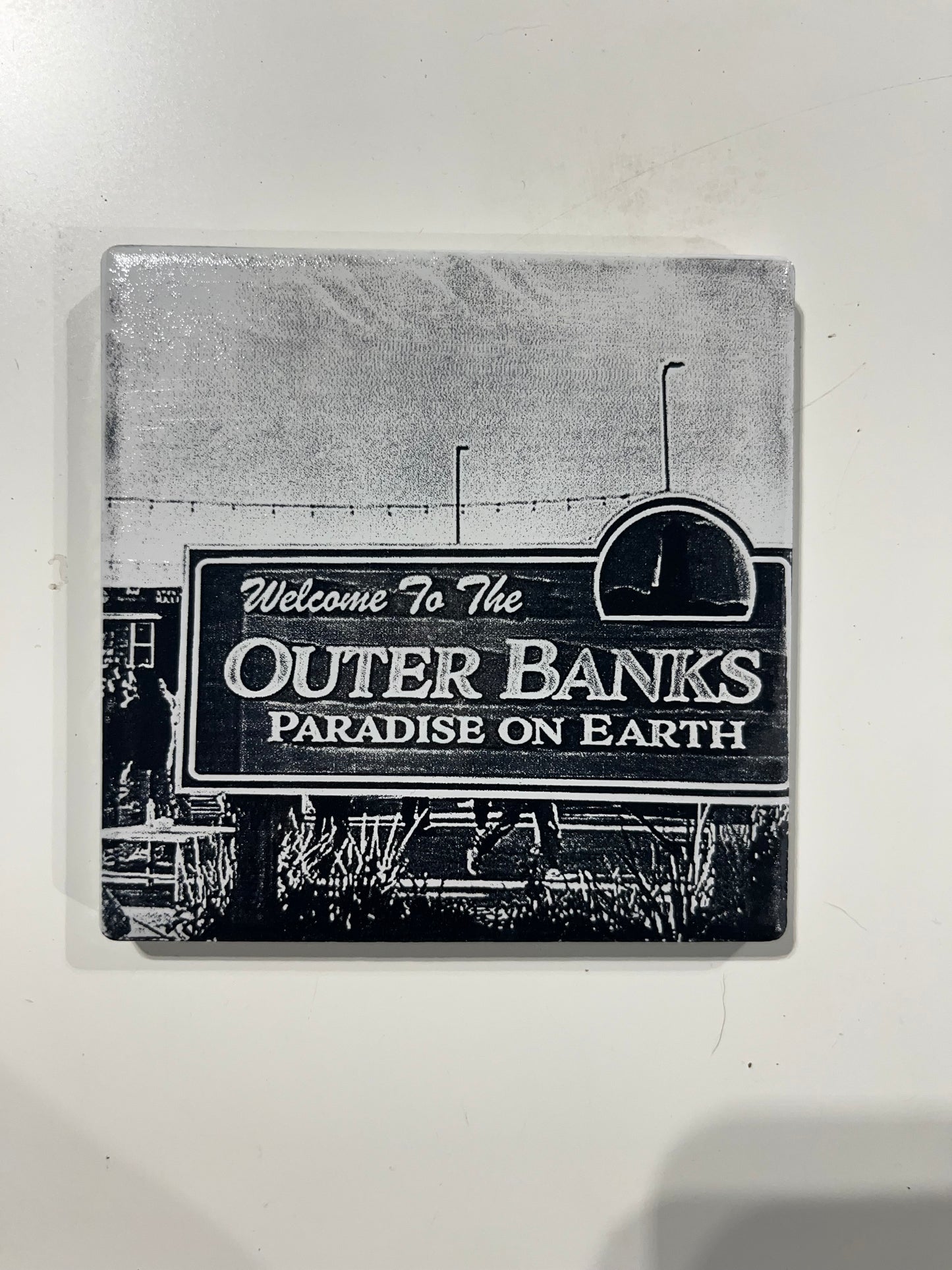 Outer Banks Tile Coaster