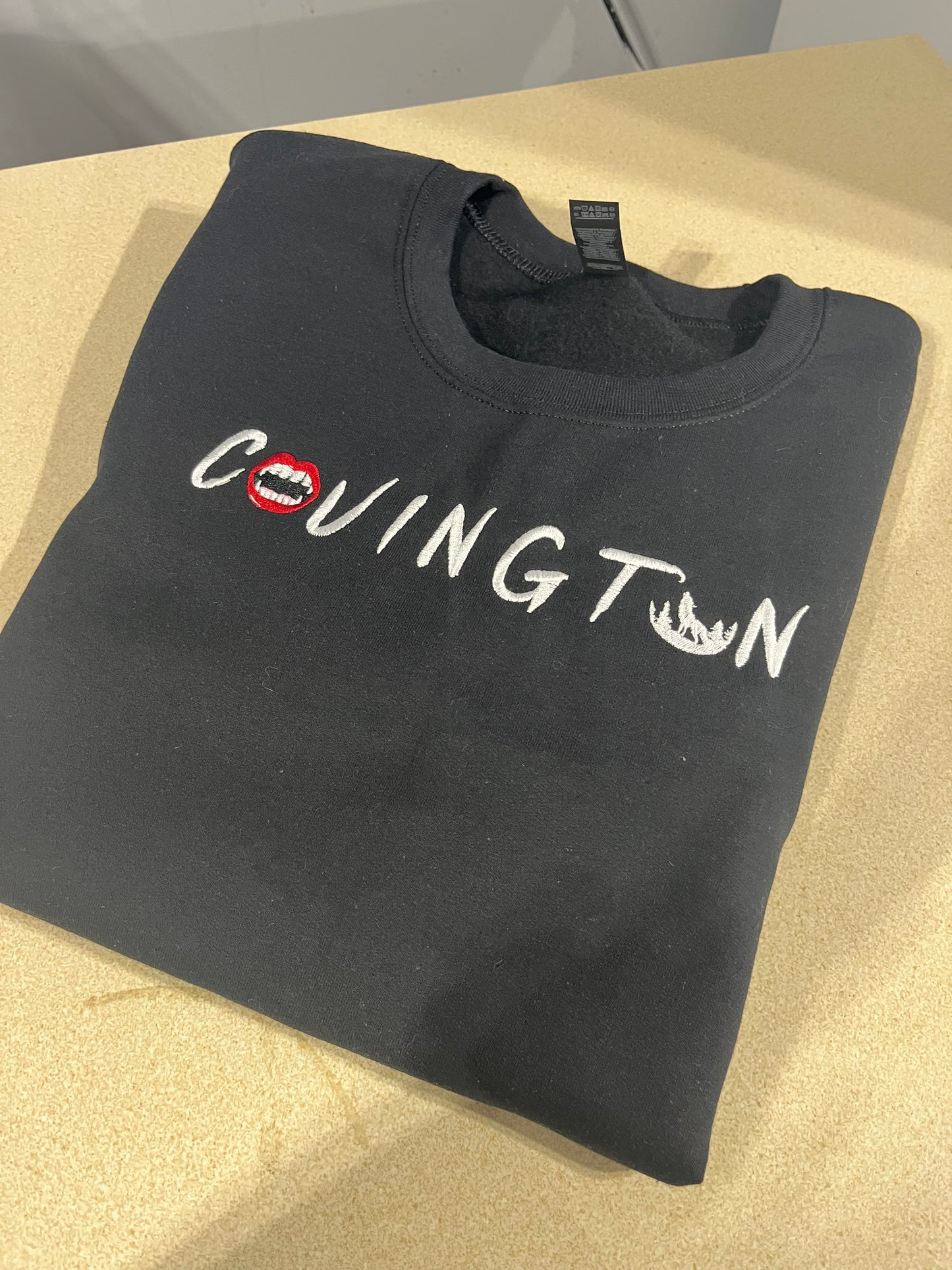Covington embroidered