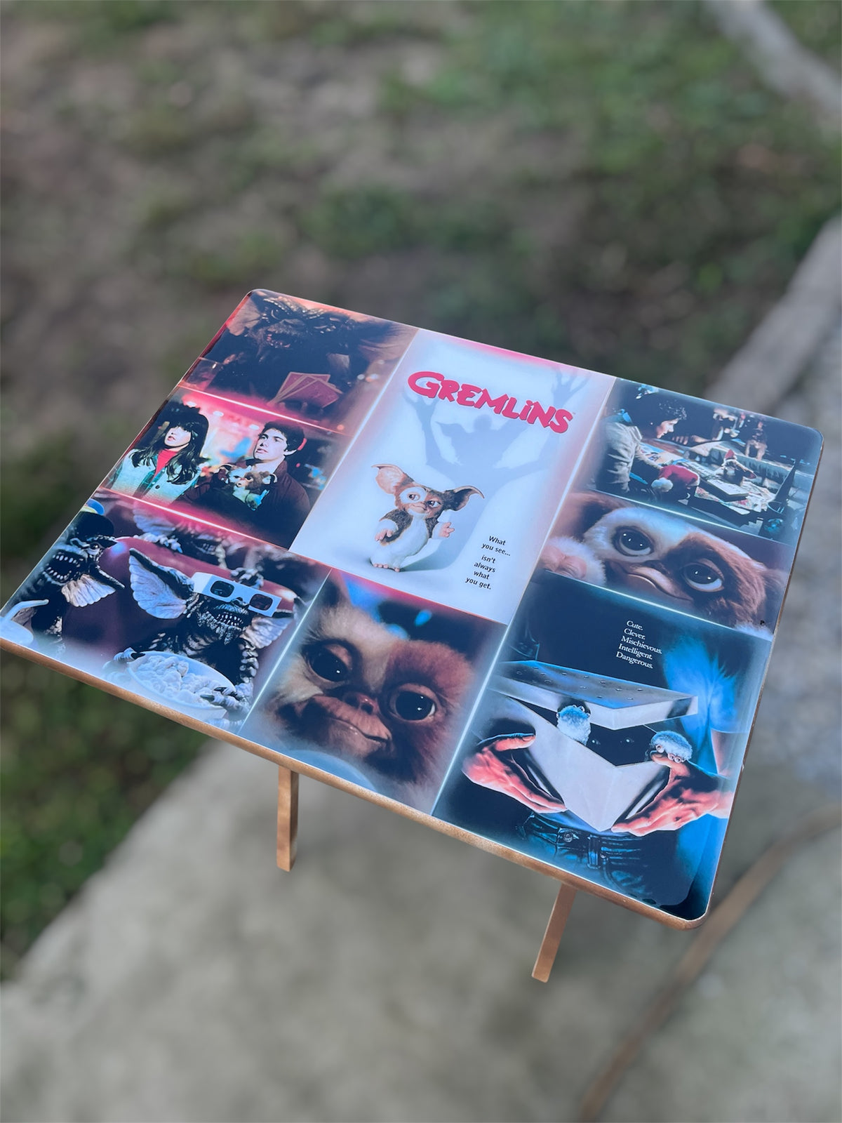 Gremlins TV tray table