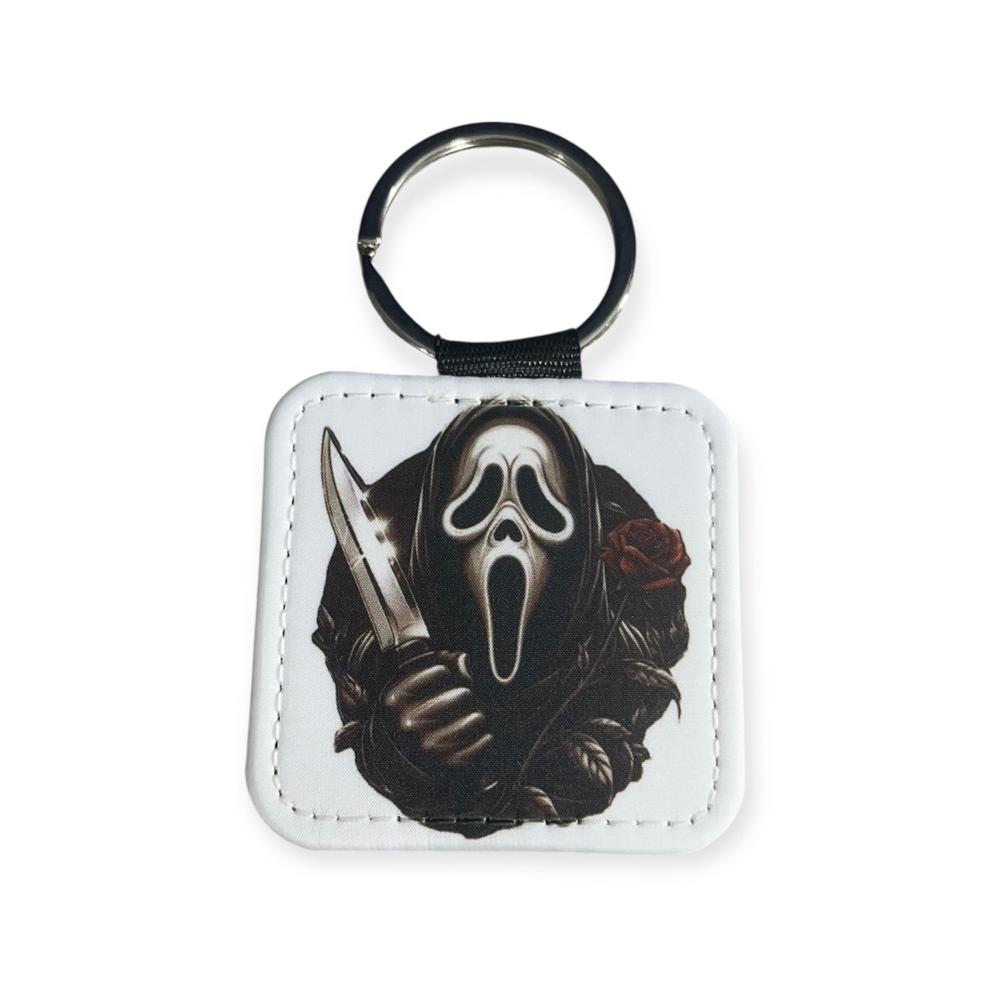 Ghostface Rose keychain