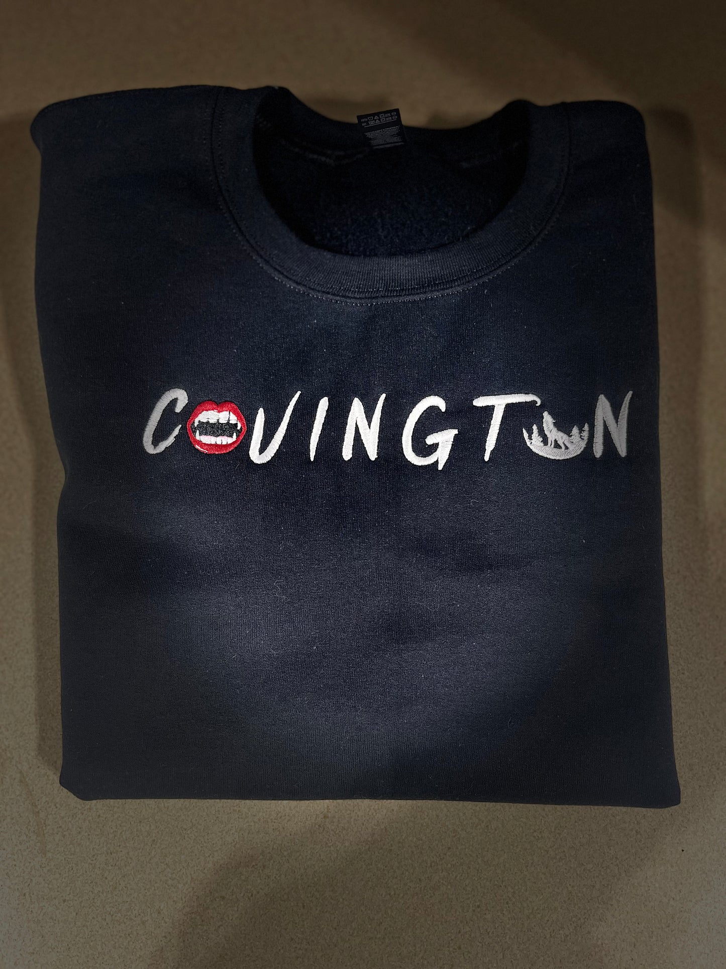 Covington embroidered