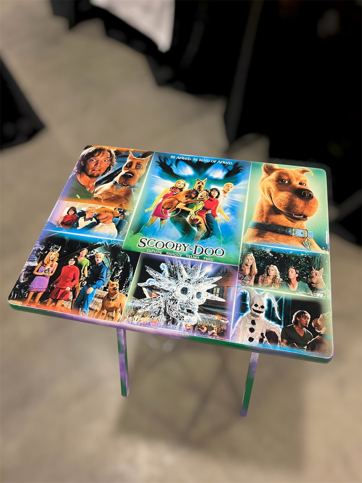 Live Action Scooby TV tray table