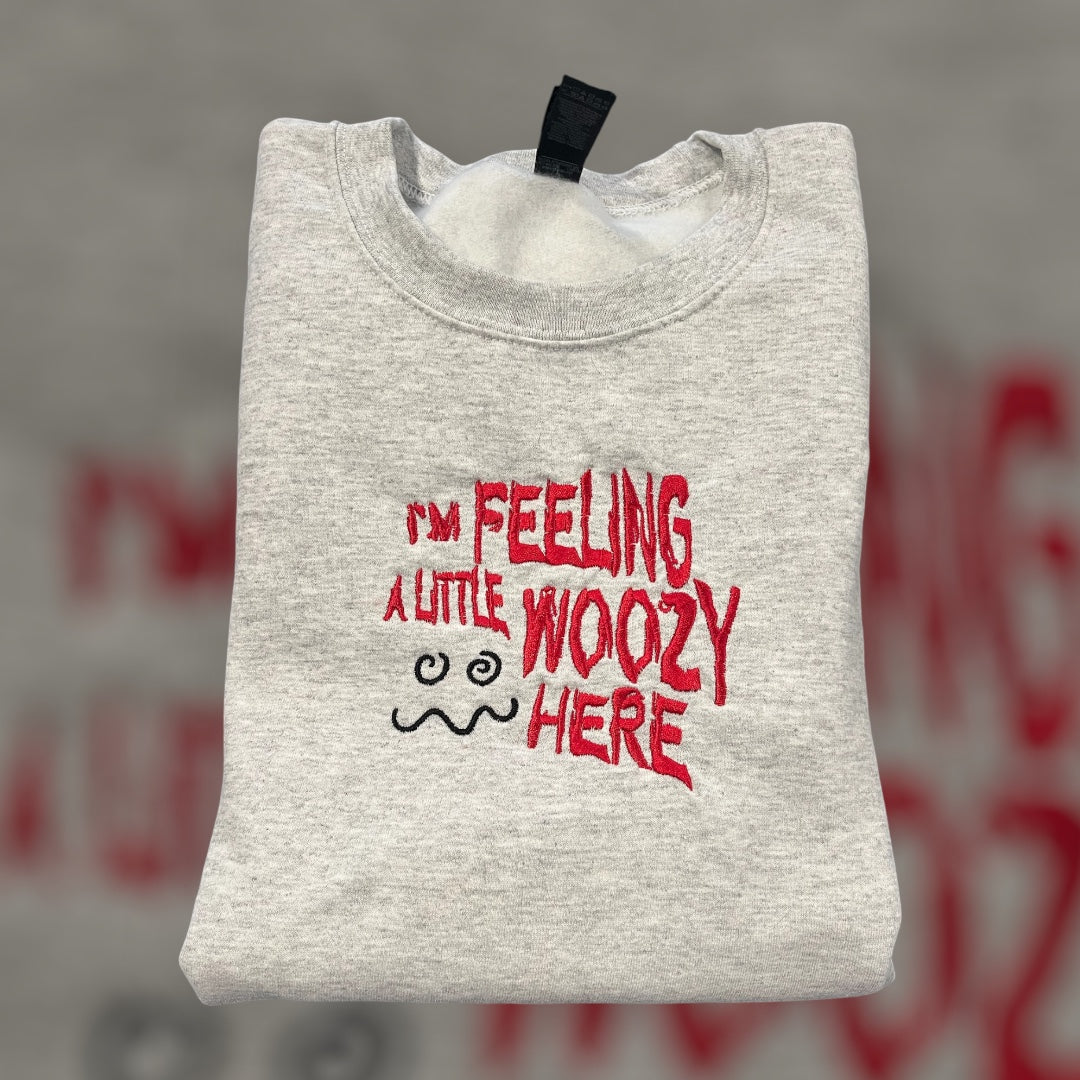 Woozy Embroidered Crewneck