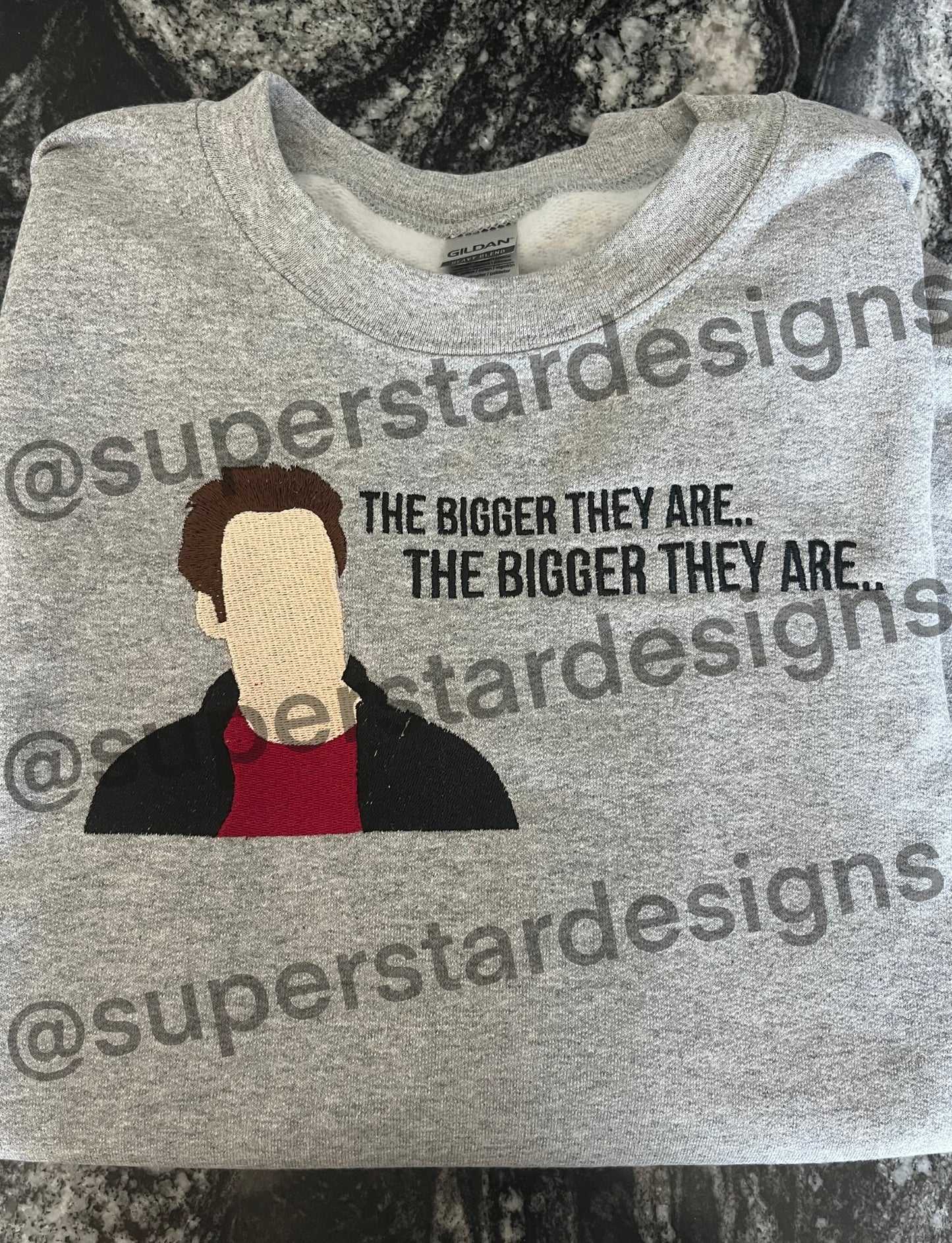 The bigger they are Crewneck