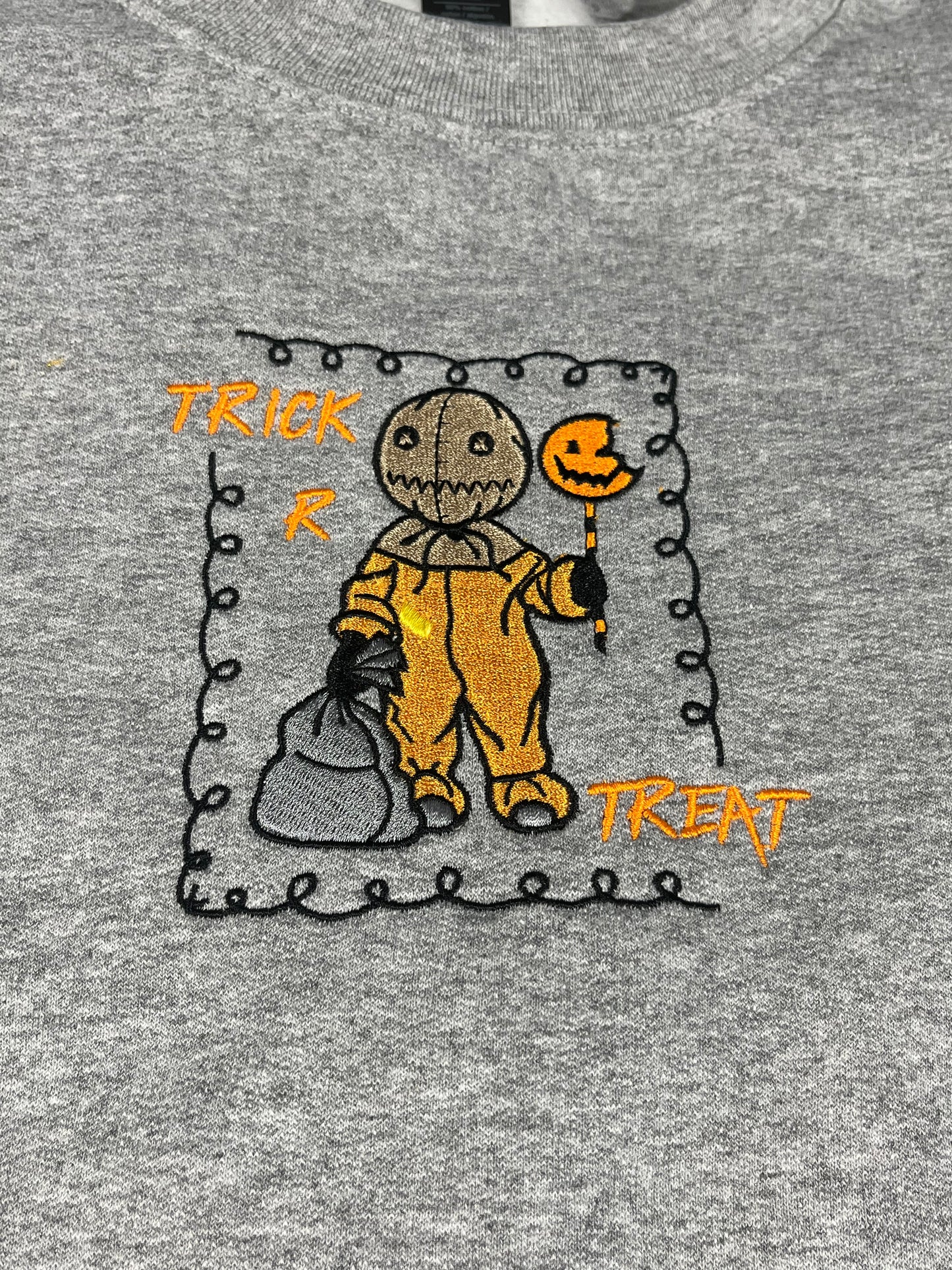 Trick R Treat Embroidered