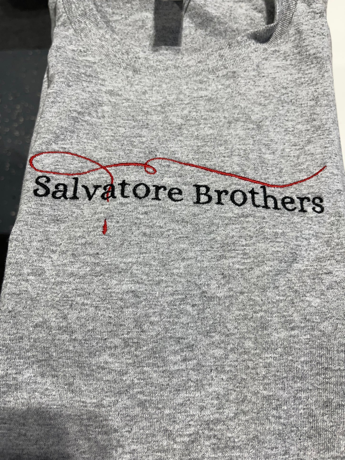 Salvatore Brothers Embroidery T-Shirt