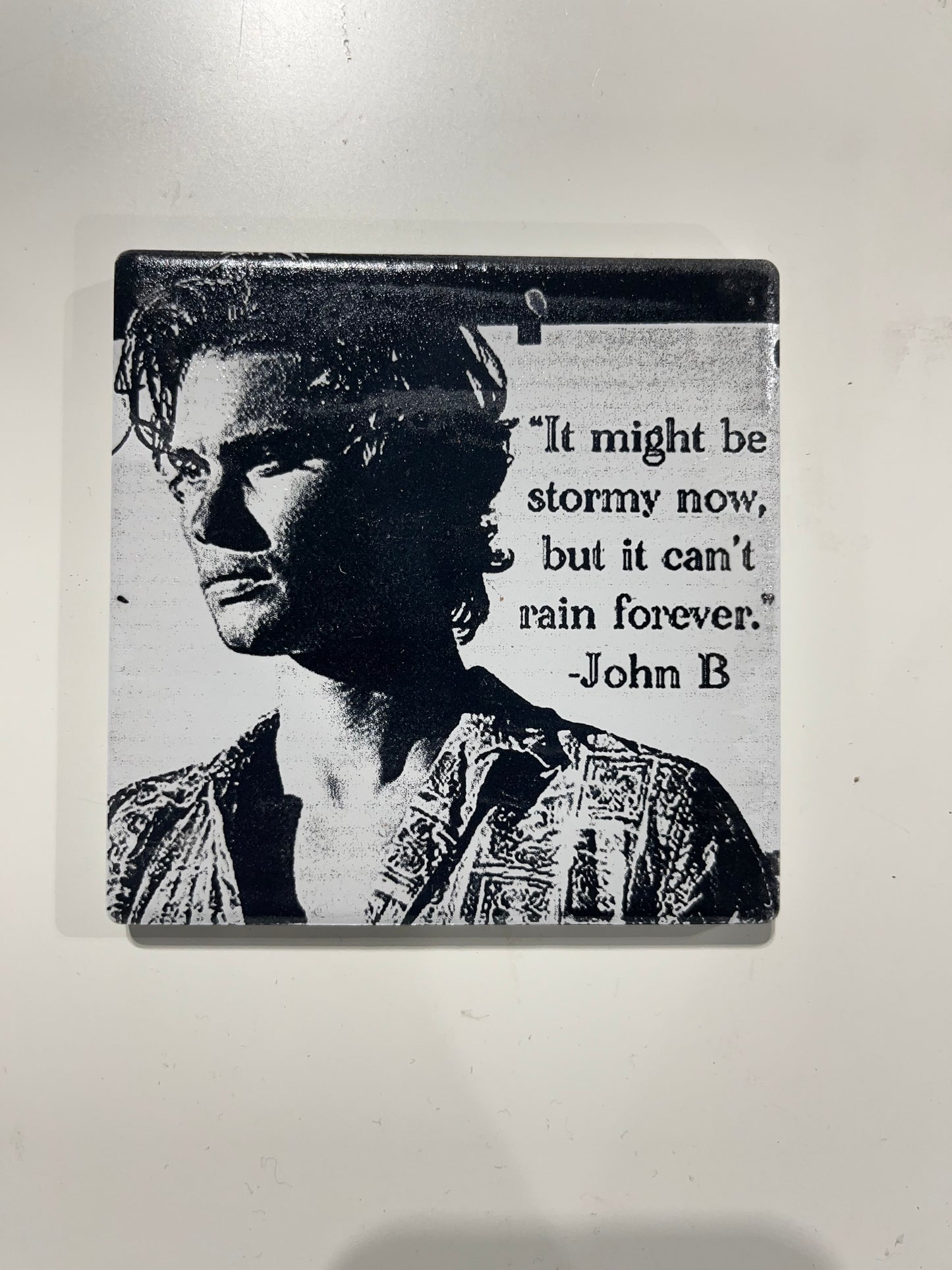 John B. Tile Coaster