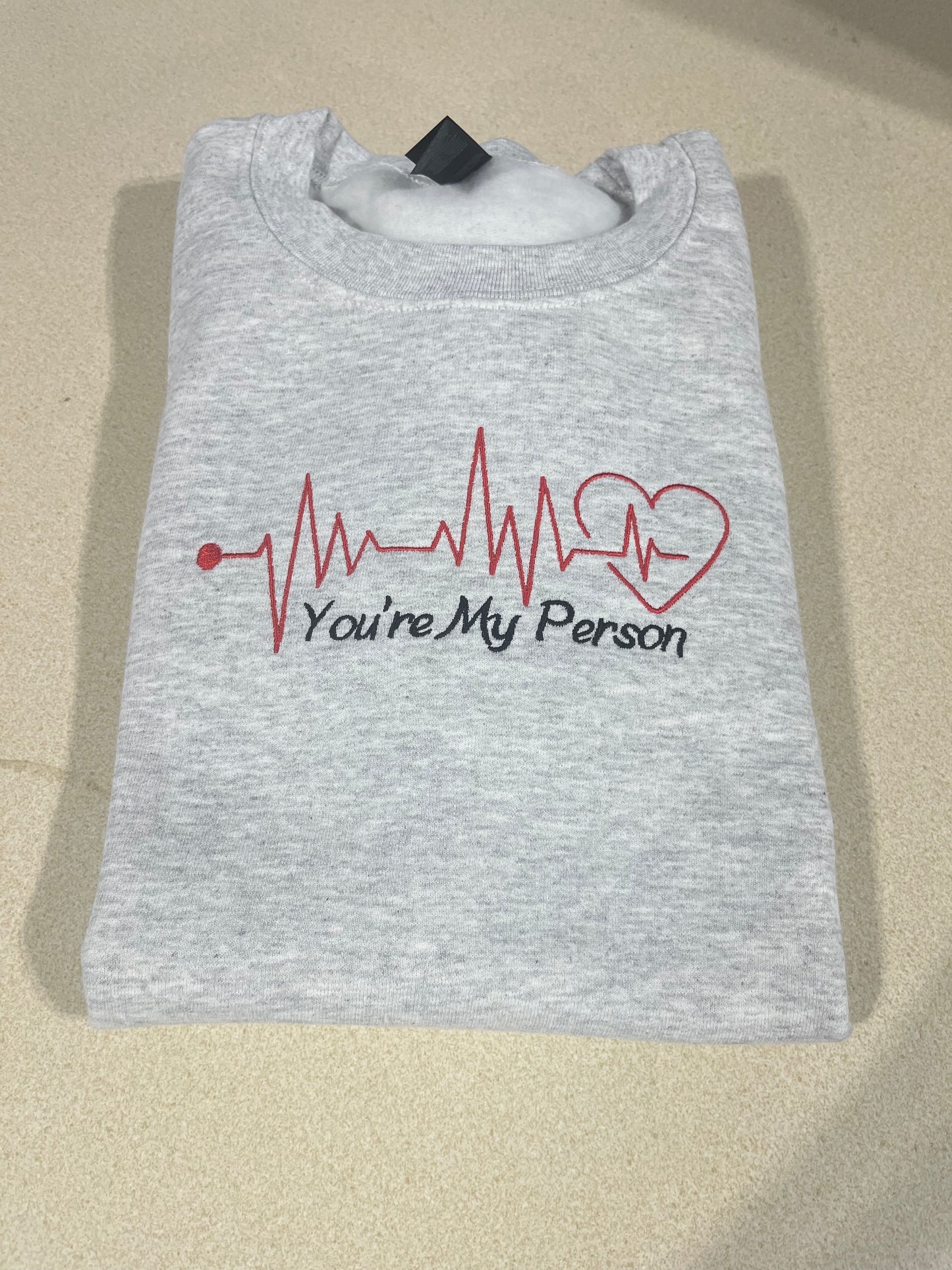 My Person Embroidery Crewneck