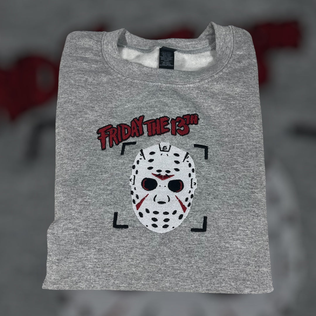 Friday 13th Embroidered