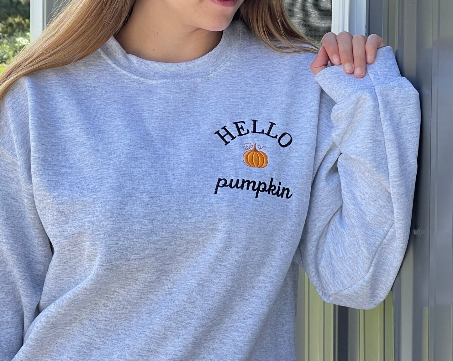 Hello Pumpkin Crewneck