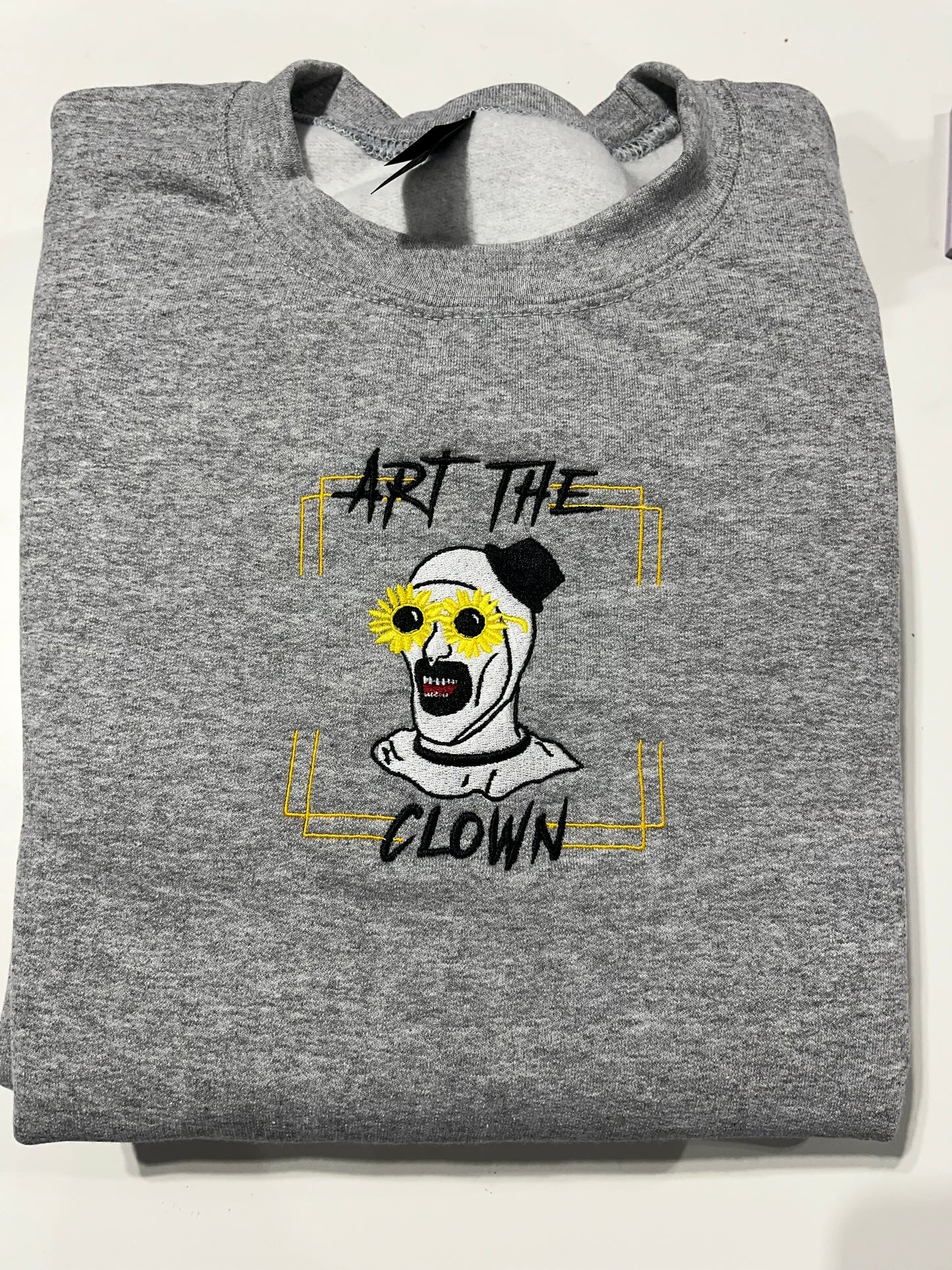 Art the Clown embroidery