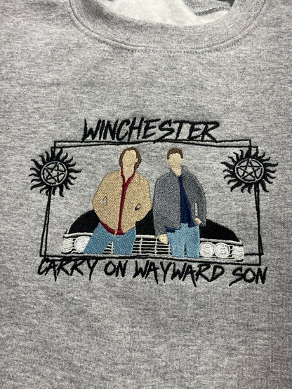 Winchester embroidered Crewneck