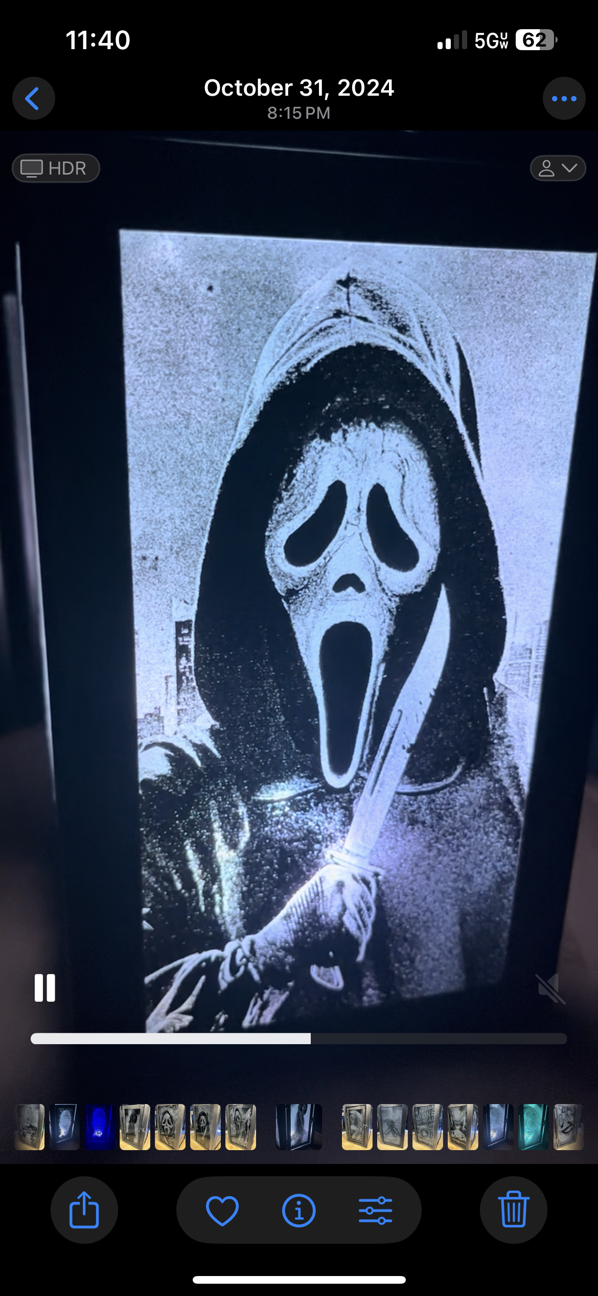 Ghostface lantern