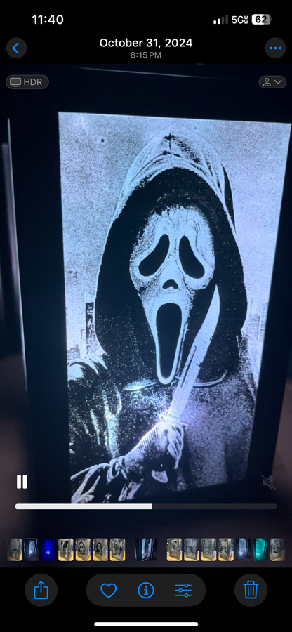 Ghostface lantern