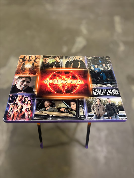 Supernatural TV tray table