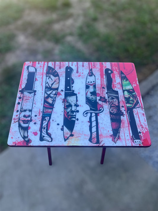Killer Knife TV tray table