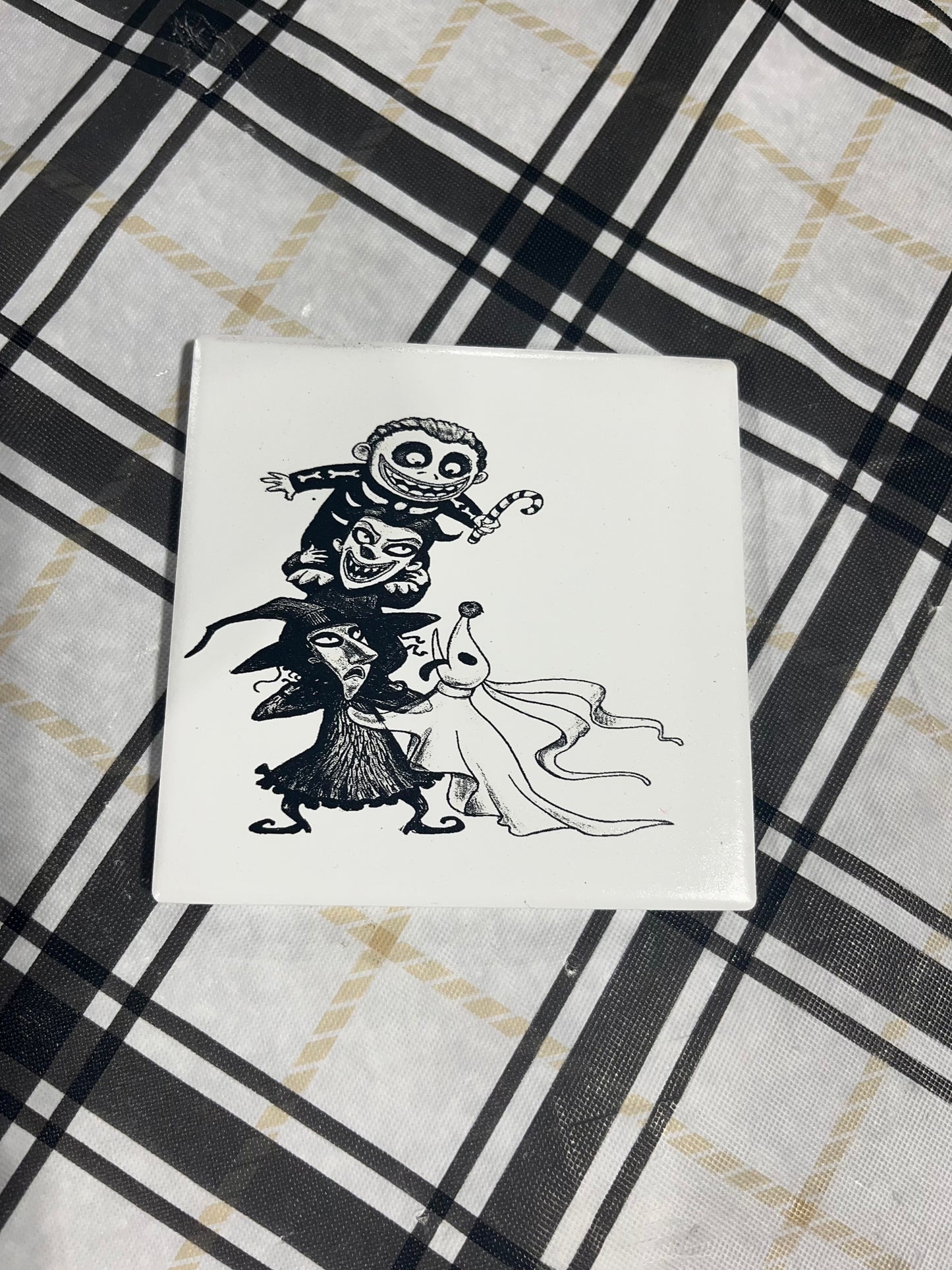 Nightmare kids & Zero tile Coaster