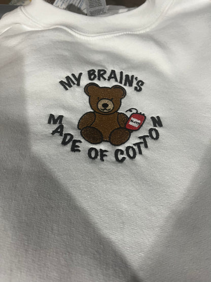 My Brain’s made of Cotton Crewneck