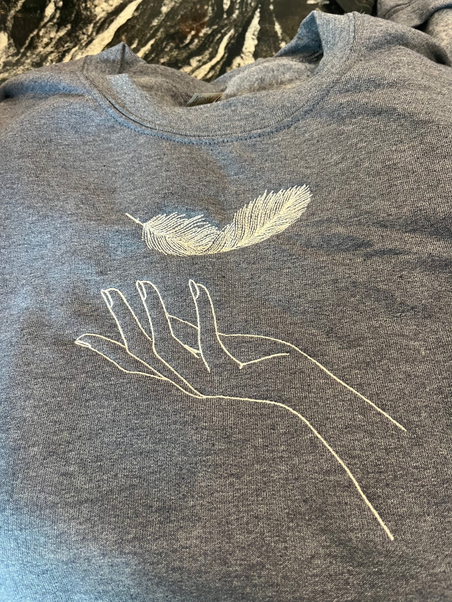 Feather Crewneck