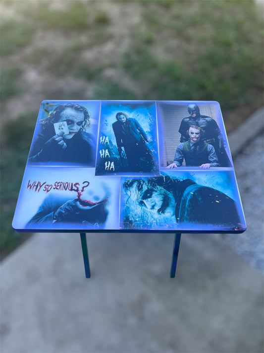 Dark Knight Joker TV tray table