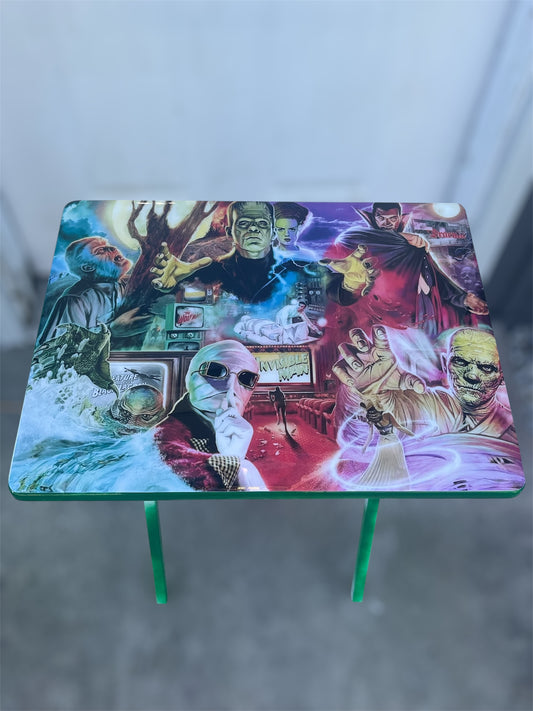 Universal Monsters TV tray table