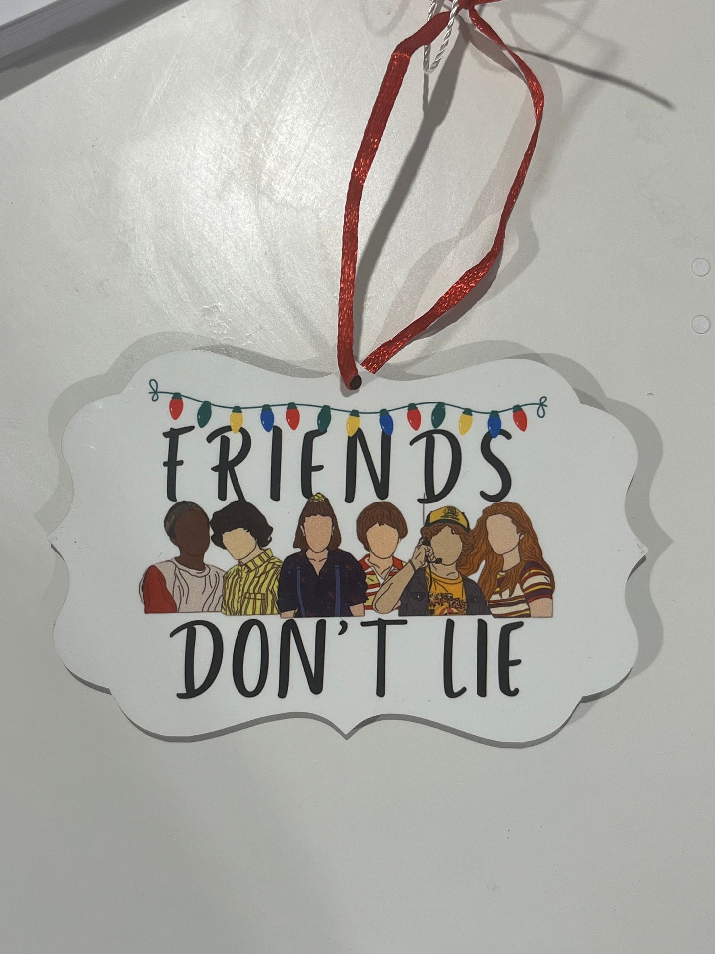 Stranger things ornament