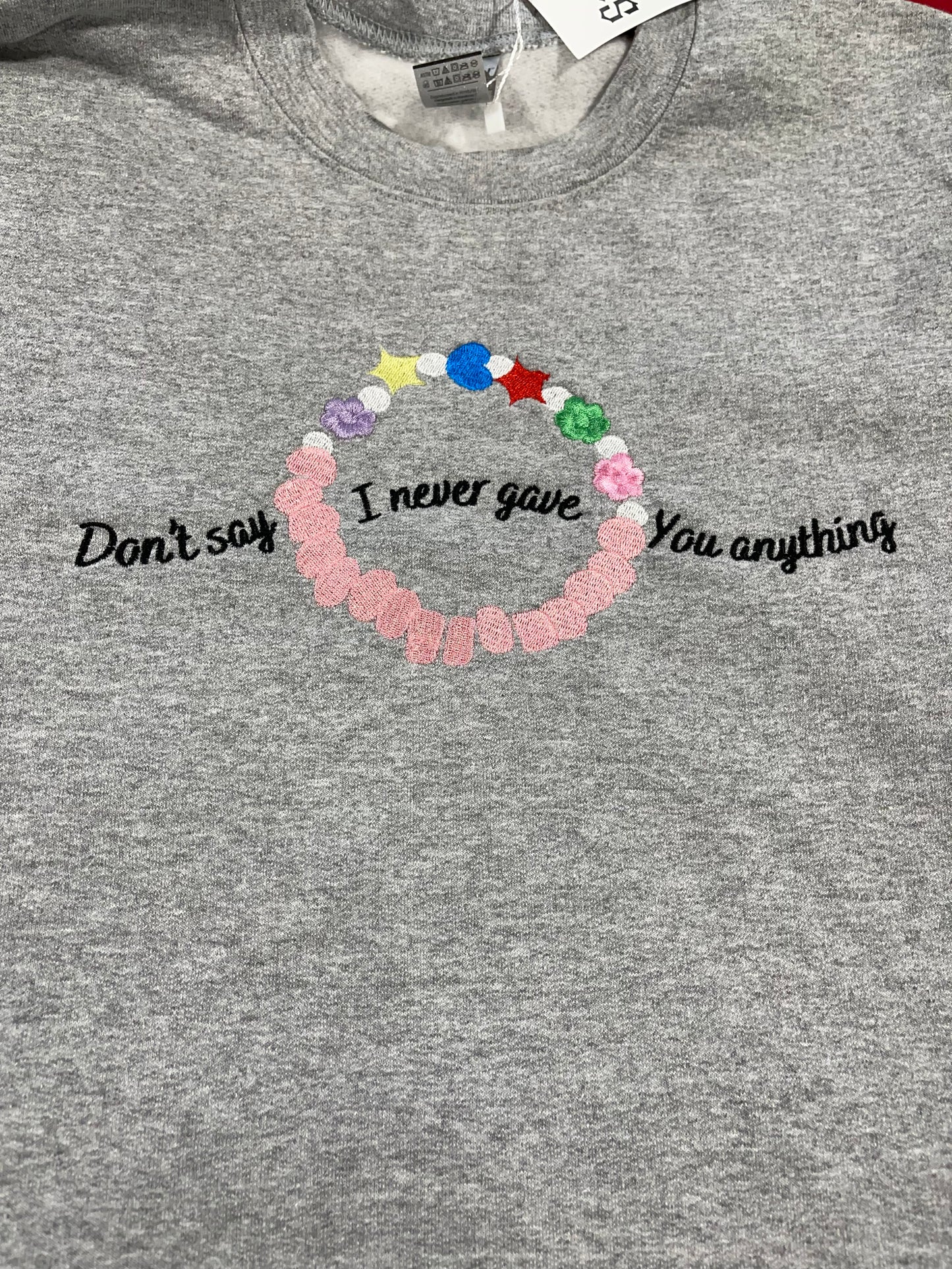 Don’t say ( Bracelet ) Crewneck