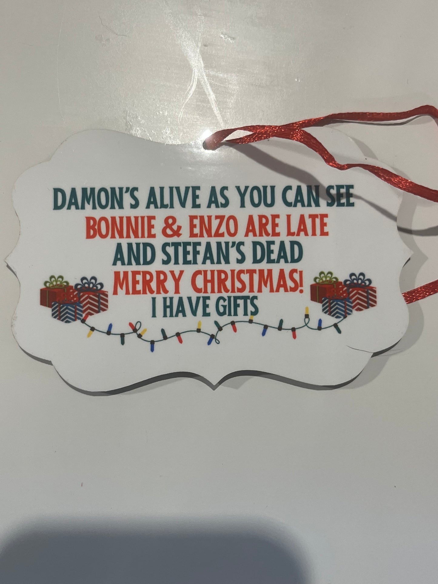 Damon’s Alive Ornament