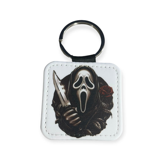 Ghostface Rose  keychain