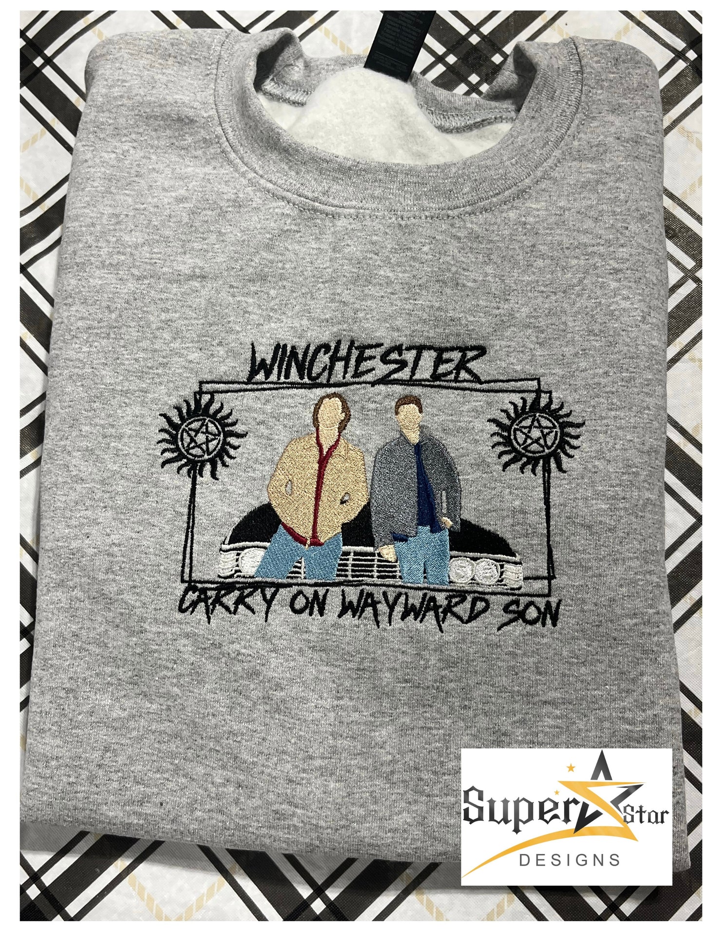 Winchester embroidered Crewneck