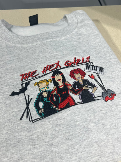 Hex Girls embroidered Crewneck