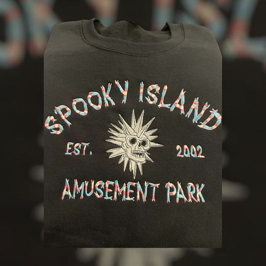 Spooky Island Embroidered