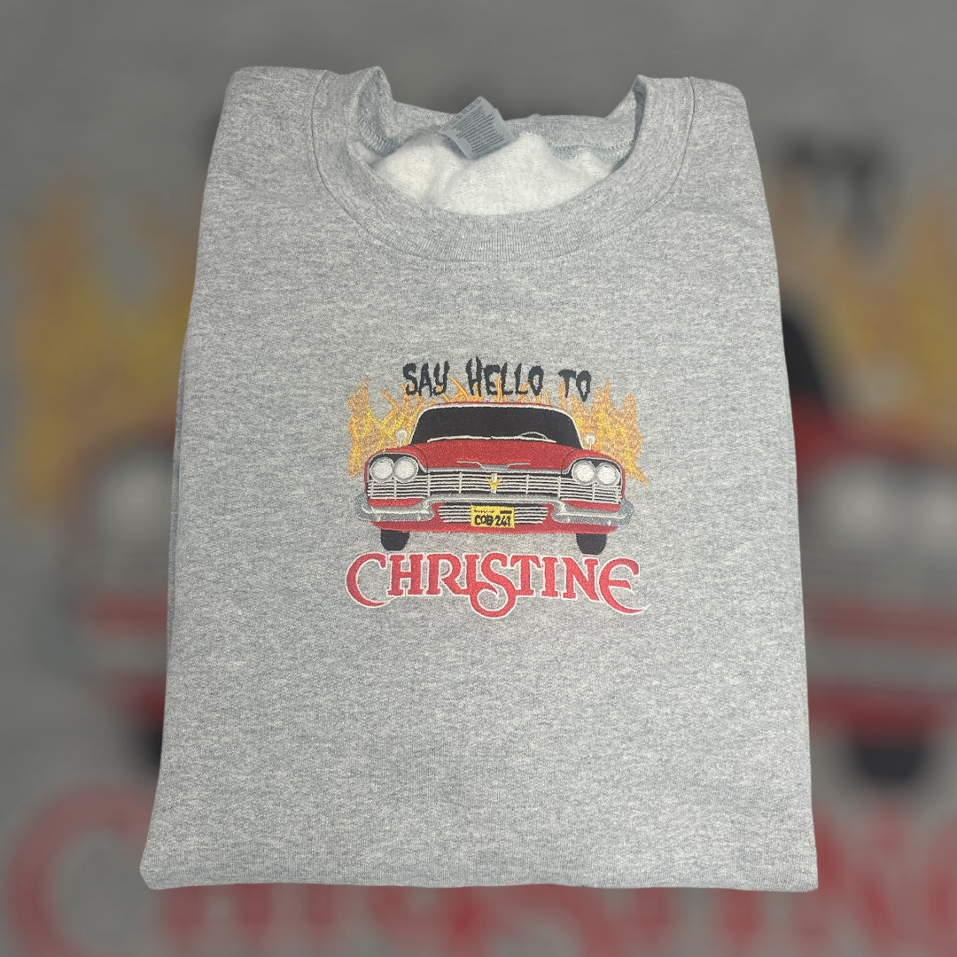 Say Hello To Christine Embroidered