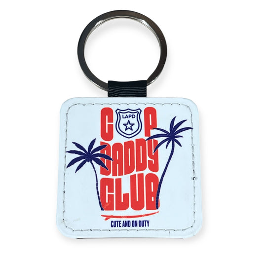 Cop daddy keychain