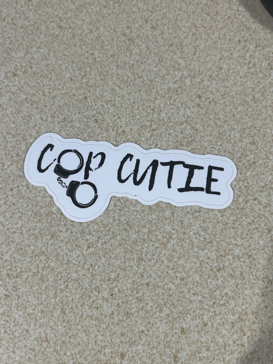 Cop Cutie Sticker