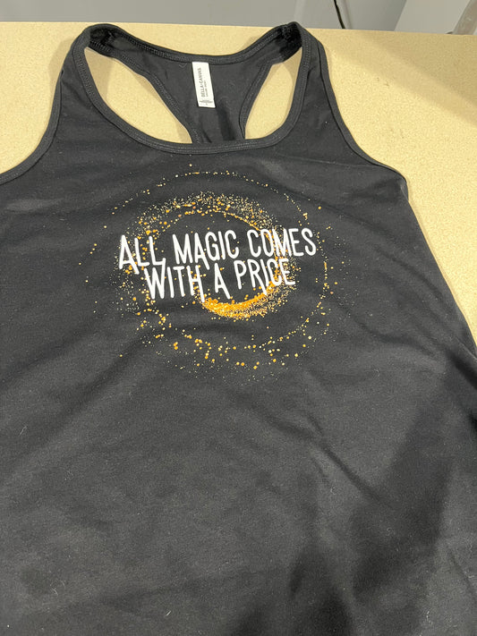 Magic/Gold racerback Tank