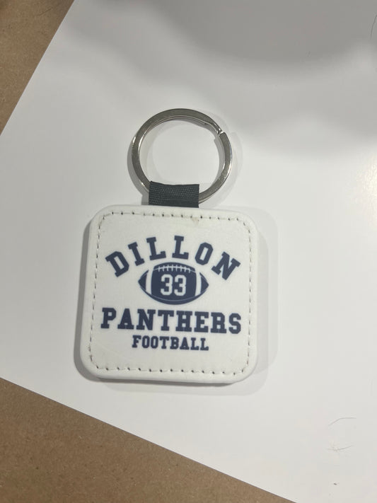 Dillon panthers keychain