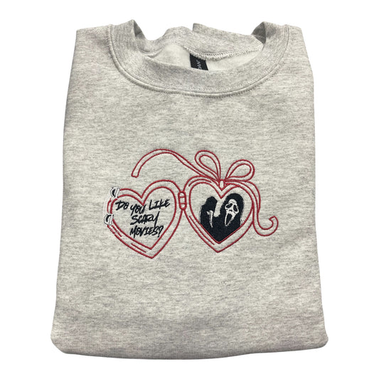 Ghostface Locket Embroidered