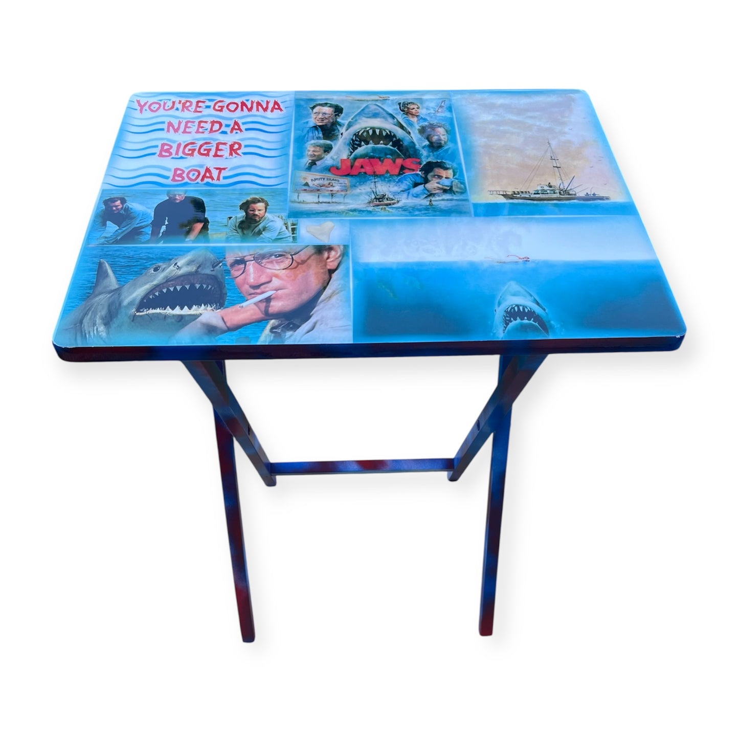 Jaws TV tray table