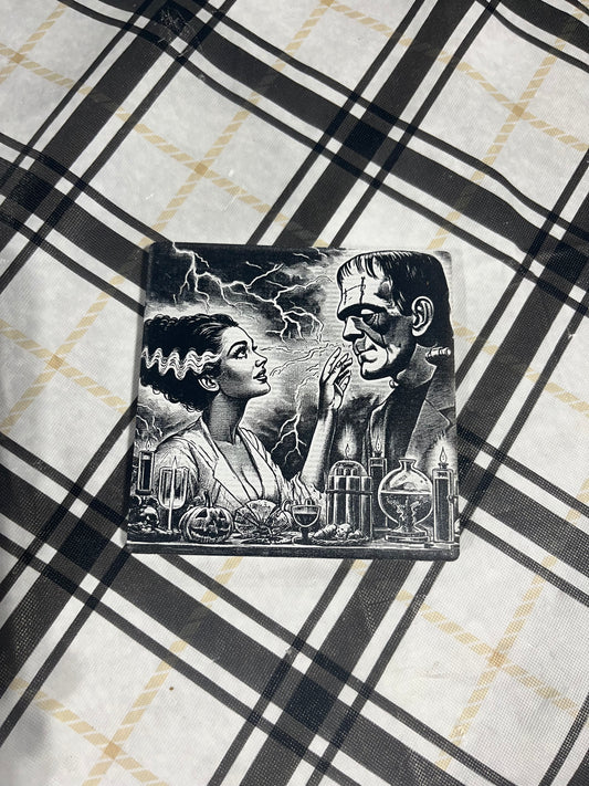 Frankenstein/Bride tile Coaster