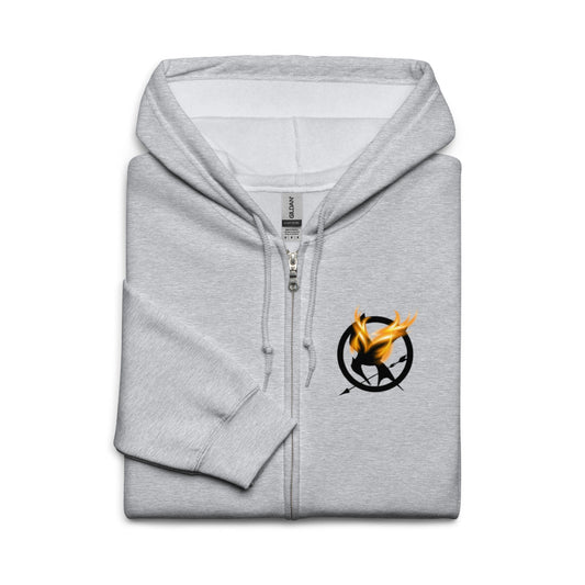 If we burn zip up hoodie