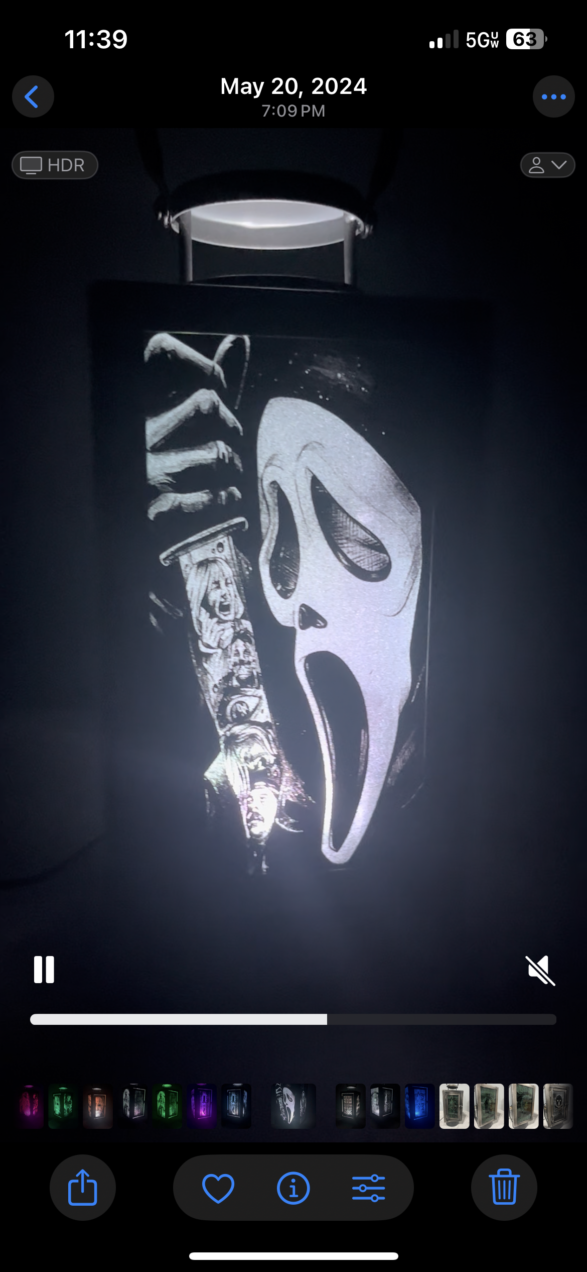 Ghostface lantern